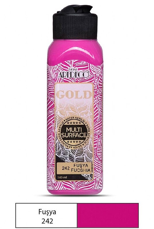 ARTDECO G70R GOLD AKRİLİK BOYA 242 FUŞYA 140ml (Y-G70R-242)