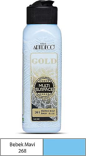 ARTDECO G70R GOLD AKRİLİK BOYA 268 BEBEK MAVİSİ 140ml (Y-G70R-268)