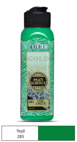 Artdeco G70R Gold Akrilik Boya 285 Yeşil 140ml (Y-G70R-285) - 1