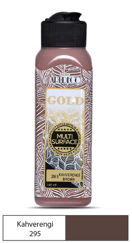 Artdeco 70R Gold Akrilik Boya 295 Kahve 140Ml - 1