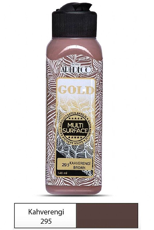 ARTDECO G70R GOLD AKRİLİK BOYA 295 KAHVE 140ml (Y-G70R-295)