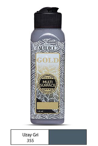 ARTDECO G70R GOLD AKRİLİK BOYA 355 UZAY GRİSİ 140ml (Y-G70R-355) - 1