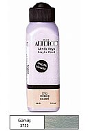 ARTDECO 071R METALİK AKRİLİK BOYA 3722 GÜMÜŞ 140ml (Y-071R-3722) - ARTDECO