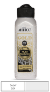 Artdeco 71R Gold Metalik Akrilik Boya 504 Sedef 140Ml - ARTDECO