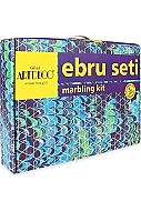 ARTDECO EBRU BAŞLANGIÇ SETİ 8 RENKx30ml (A4 TEKNELİ)(Y-016-ES8) - 1