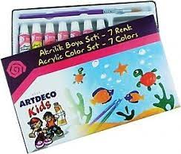 Artdeco Kids Akrilik Boya Seti 7 Renkx6Ml (Y-502-S7) - ARTDECO