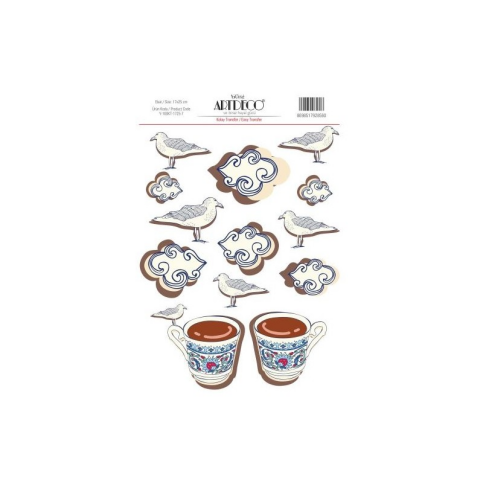 Artdeco Kolay Transfer Kağıdı 17x25 (Y-100-Kt17-7) - 1