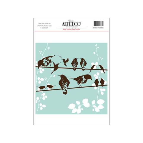 Artdeco Kolay Transfer Kağıdı 25x35 (Y-100-Kt25-4) - 1