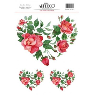 Artdeco Kolay Transfer Kağıdı 25x35 (Y-100-Kt25-50) - 1