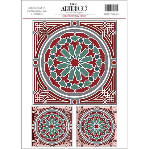 Artdeco Kolay Transfer Kağıdı 25x35 (Y-100-Kt25-53) - 1