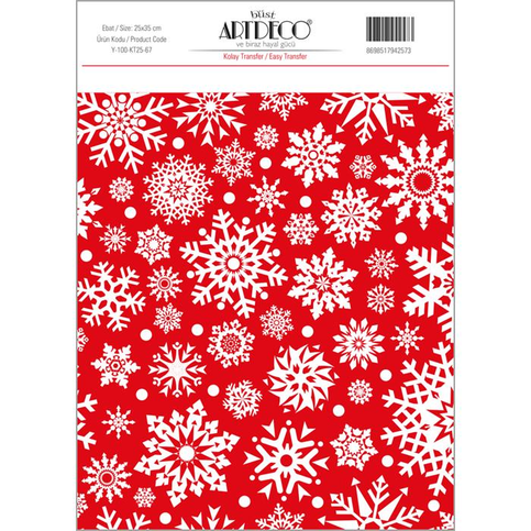 Artdeco Kolay Transfer Kağıdı 25x35 (Y-100-Kt25-67) - 1