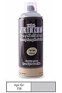 ARTDECO SPREY AKRİLİK BOYA 730 AÇIK GRİ 400ml (Y-400-730) - ARTDECO