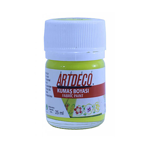 ARTDECO 010A KUMAŞ BOYASI 101 SARI 25ml (Y-010A-101) - 1