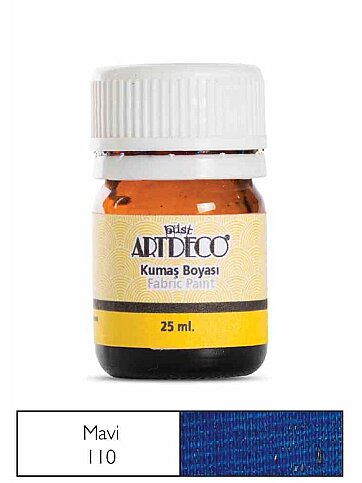 ARTDECO 010A KUMAŞ BOYASI 110 MAVİ 25ml (Y-010A-110) - 1