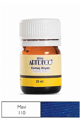 ARTDECO 010A KUMAŞ BOYASI 110 MAVİ 25ml (Y-010A-110) - 1