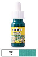 ARTDECO 016B EBRU BOYASI 13 YEŞİL 30ml (DAMLALIKLI)(Y-016B-13) - ARTDECO