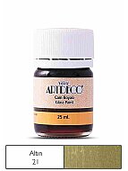 ARTDECO 030A CAM BOYASI 21 METALİK ALTIN 25ml (Y-030A-21) - ARTDECO