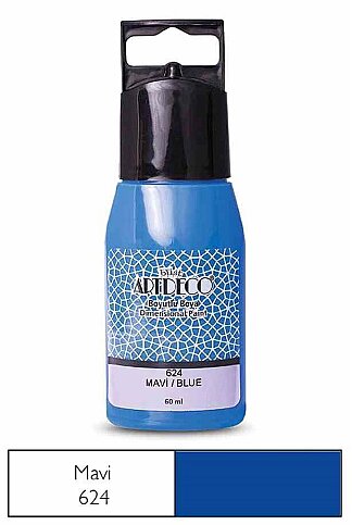 ARTDECO 042C BOYUTLU BOYA 624 MAVİ 60ml (Y-042C-624) - 1