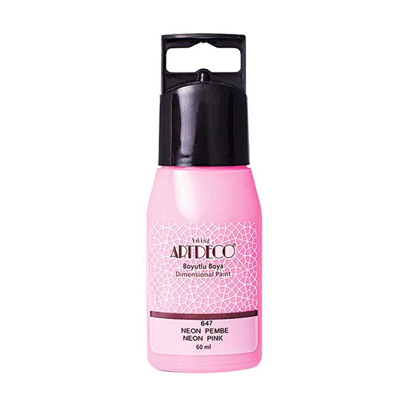 Artdeco 042C Boyutlu Boya 647 Neon Pembe 60Ml
