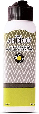 ARTDECO 073R SU BAZLI SATEN VERNİK 140ml (Y-073R-03) - 1