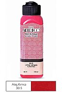 ARTDECO 070R AKRİLİK BOYA 3015 ATEŞ KIRMIZISI 140ml (Y-070R-3015) - ARTDECO