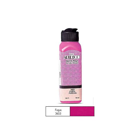 ARTDECO 070R AKRİLİK BOYA 3653 FUŞYA 140ml (Y-070R-3653) - 1