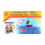 Artdeco Kids Arts Guaj Boya Seti 7 Renkx6Ml (Y-501) - ARTDECO
