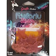 ARTİKEL FS-206 KARANLIKTA PARLAYAN SÜS RENKLİ FOSFORLU MİNİ YILDIZ - ARTİKEL