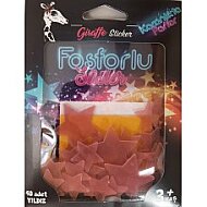ARTİKEL FS-206 KARANLIKTA PARLAYAN SÜS RENKLİ FOSFORLU MİNİ YILDIZ - ARTİKEL