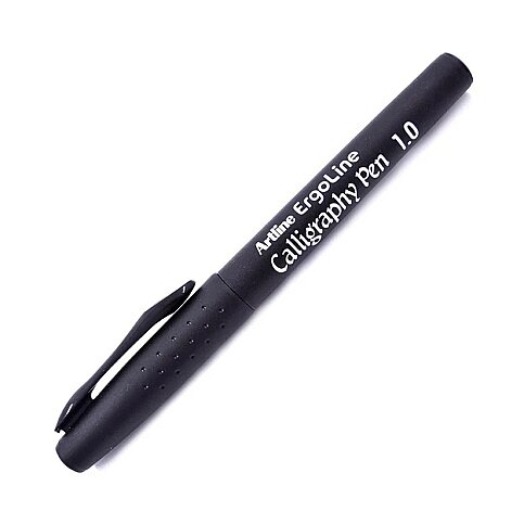 ARTLİNE ERG-241 KALİGRAFİ KALEMİ 1mm SİYAH (A-ERG-241 BLACK) - 1