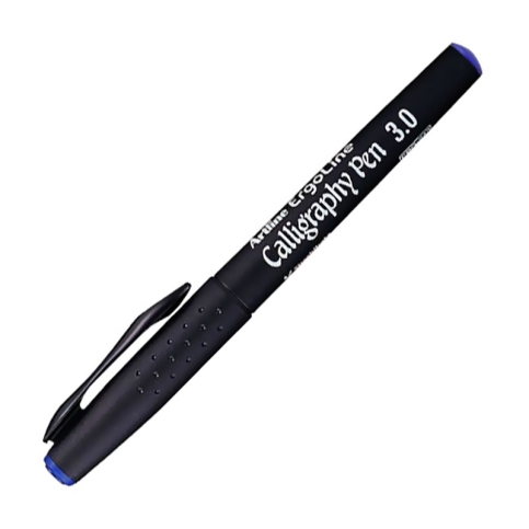 Artline Erg-243 Kaligrafi Kalemi 3mm Mavi (A-Erg-243 Blue) - 1