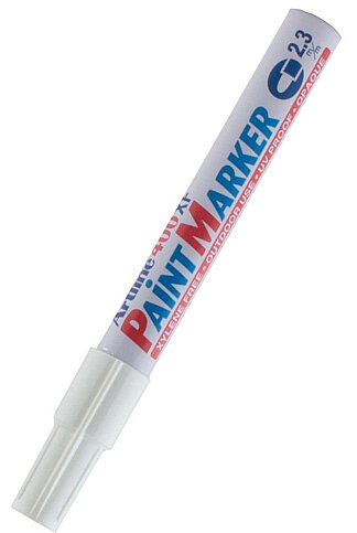 ARTLİNE EK-400XF ÇOK AMAÇLI PAİNT MARKÖR 2.3mm BEYAZ (A-EK-400XF WHITE) - 1