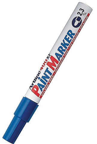 ARTLİNE EK-400XF ÇOK AMAÇLI PAİNT MARKÖR 2.3mm MAVİ (A-EK-400XF BLUE) - 1