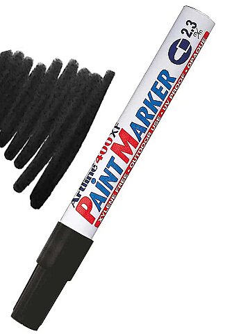 ARTLİNE EK-400XF ÇOK AMAÇLI PAİNT MARKÖR 2.3mm SİYAH (A-EK-400XF BLACK) - 1