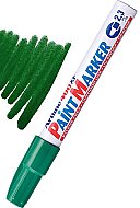 ARTLİNE EK-400XF ÇOK AMAÇLI PAİNT MARKÖR 2.3mm YEŞİL (A-EK-400XF GREEN) - ARTLİNE