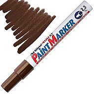 Artline Ek-400xf Çok Amaçlı Paint Markör 2.3mm Kahve (A-Ek-400xf Brown) - ARTLİNE