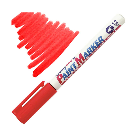 Artline Ek-440xf Çok Amaçlı Paint Markör 1.2mm Kırmızı (A-Ek-440xf Red) - 1