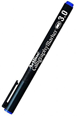 ARTLİNE EK-813 KALİGRAFİ KALEMİ 3mm MAVİ (A-EK-813 BLUE) - 1