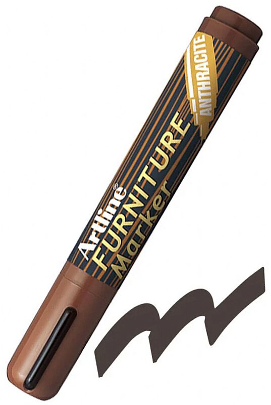 ARTLİNE EK-95 AHŞAP MARKÖRÜ KESİK UÇ 2-5mm ANTRASİT (A-EK-95 ANTRACHITE)