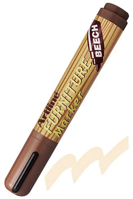 ARTLİNE EK-95 AHŞAP MARKÖRÜ KESİK UÇ 2,0-5,0mm KAYIN (A-EK-95 BEECH)