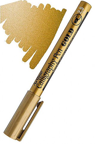 ARTLİNE EK-993XF KALİGRAFİ KALEMİ 2.5mm ALTIN (A-EK-993XF GOLD) - 2