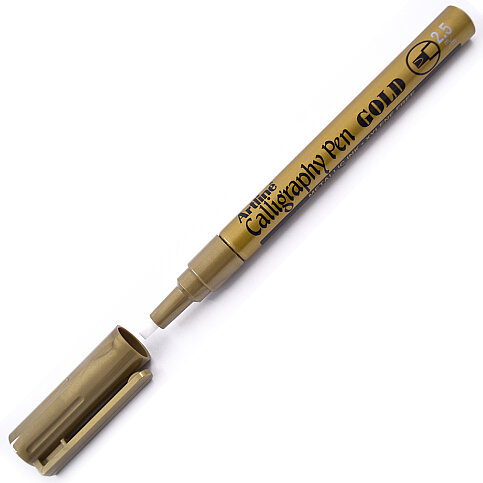 ARTLİNE EK-993XF KALİGRAFİ KALEMİ 2.5mm ALTIN (A-EK-993XF GOLD) - 1