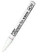 ARTLİNE EK-993XF KALİGRAFİ KALEMİ 2.5mm BEYAZ (A-EK-993XF WHITE) - ARTLİNE