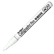 ARTLİNE EK-993XF KALİGRAFİ KALEMİ 2.5mm BEYAZ (A-EK-993XF WHITE) - ARTLİNE