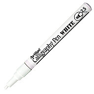 ARTLİNE EK-993XF KALİGRAFİ KALEMİ 2.5mm BEYAZ (A-EK-993XF WHITE) - ARTLİNE