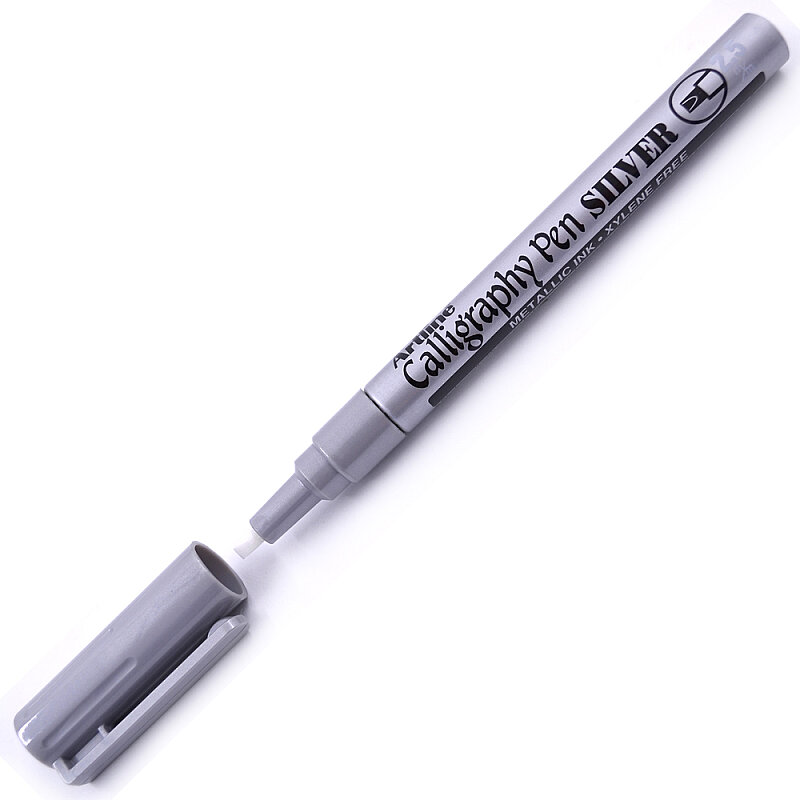 ARTLİNE EK-993XF KALİGRAFİ KALEMİ 2.5mm GÜMÜŞ (A-EK-993XF SILVER)