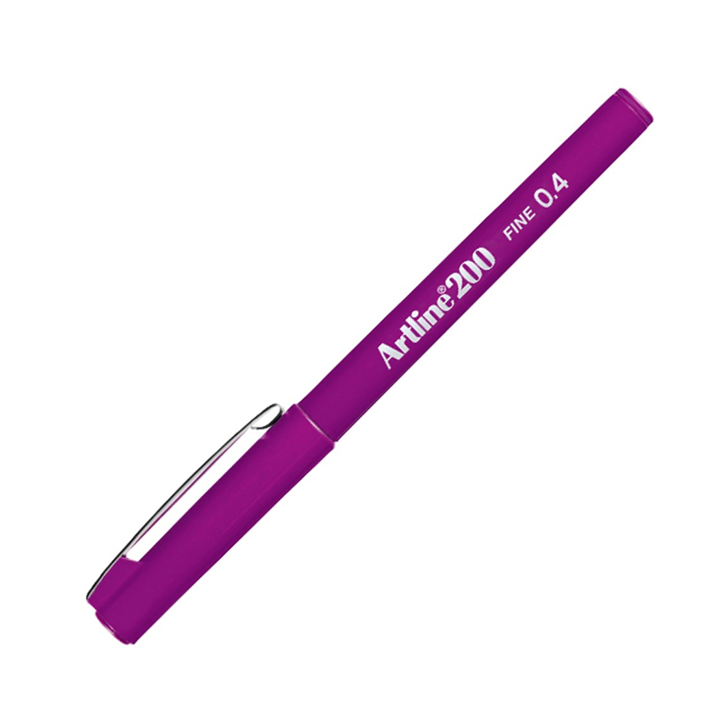 ARTLİNE EK-200N FİNELİNER KEÇE UÇLU KALEM 0.4mm MAGENTA