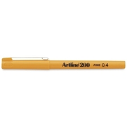 Artline Ek-200N Fineliner Keçe Uçlu Kalem 0.4Mm Sarı - ARTLİNE