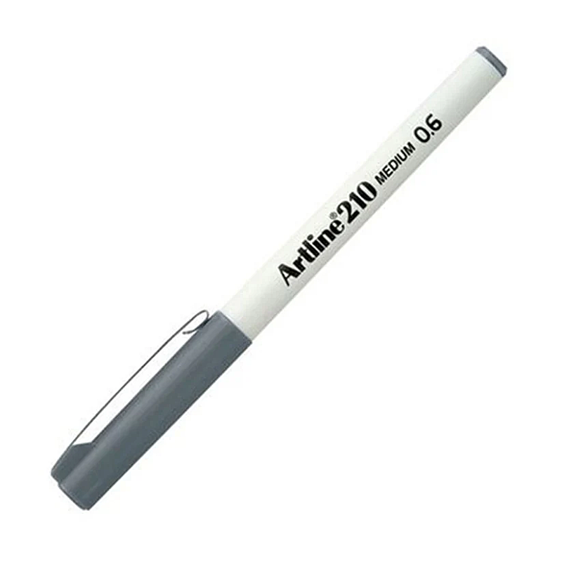 ARTLİNE EK-210N KEÇE UÇLU KALEM 0.6mm GRİ (A-EK-210N GREY)