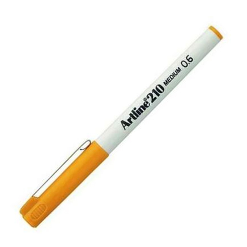 ARTLİNE EK-210N KEÇE UÇLU KALEM 0.6mm SARI